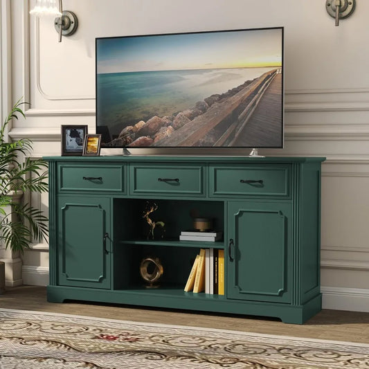 Guangbai TV Stand With 3 Drawers Entertainment Center