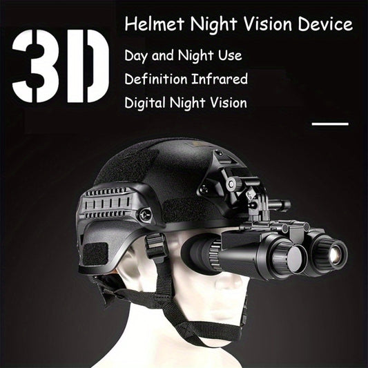 Night Vision Goggles, 8X Digital Zoom Head-Mounted Binoculars for Hunting, Tactical Missions & Surveillance, 4K Video, 36MP Photos, 32GB Memory Card